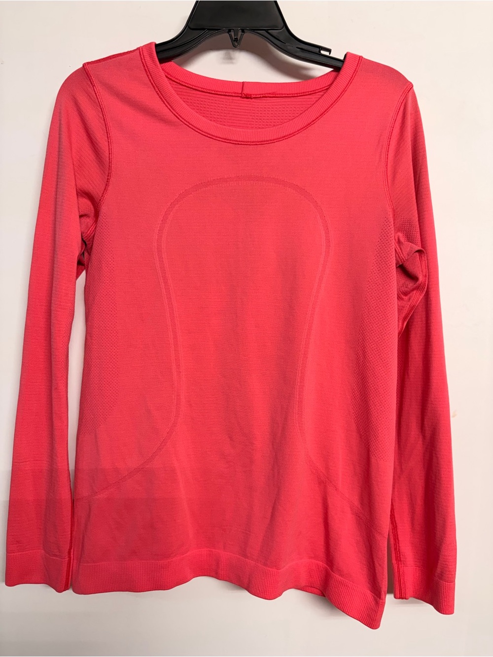 lululemon athletica Long-Sleeve Crew Top - Coral Pink